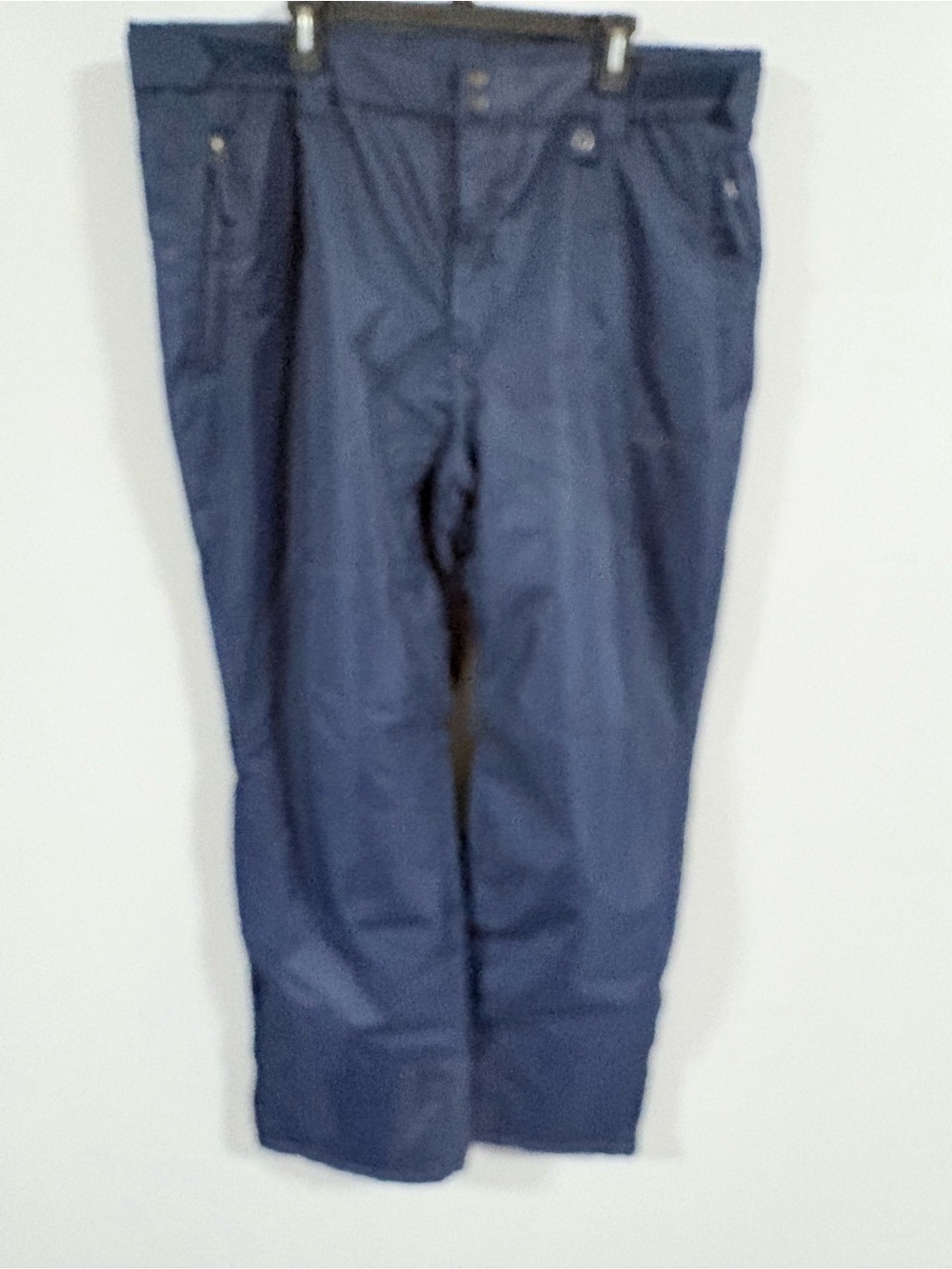 Arctix Mens Blue Insulated Snow Ski Pants Adjustable Waist Zippers Gaiters XL